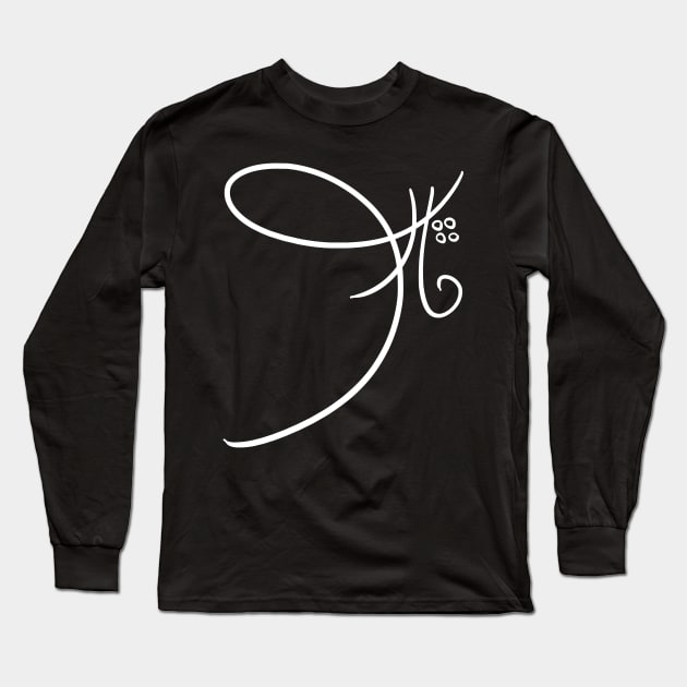 Sigil of Good Luck Long Sleeve T-Shirt by digitalsigils